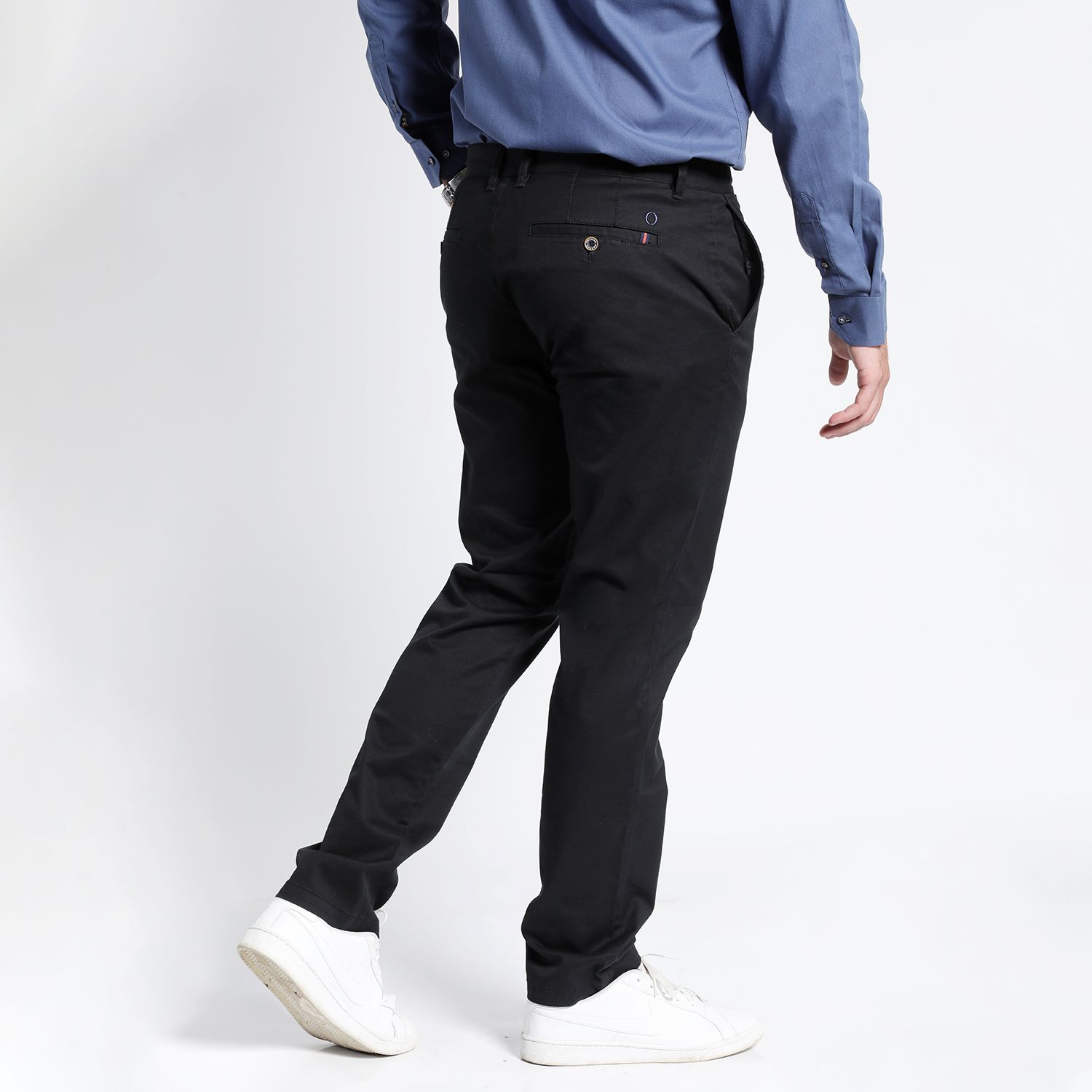 Pantalón Frente Plano Spandex