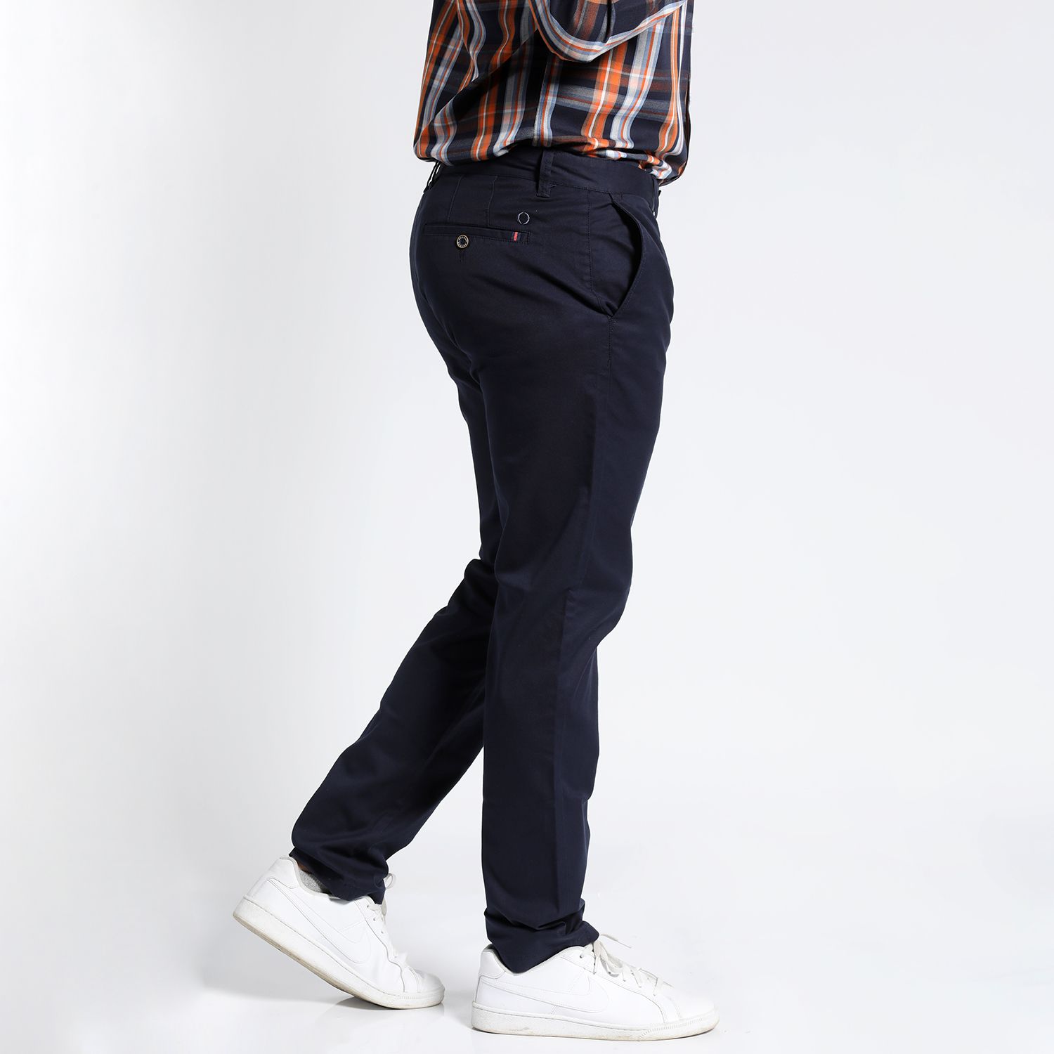 Pantalón Frente Plano Spandex