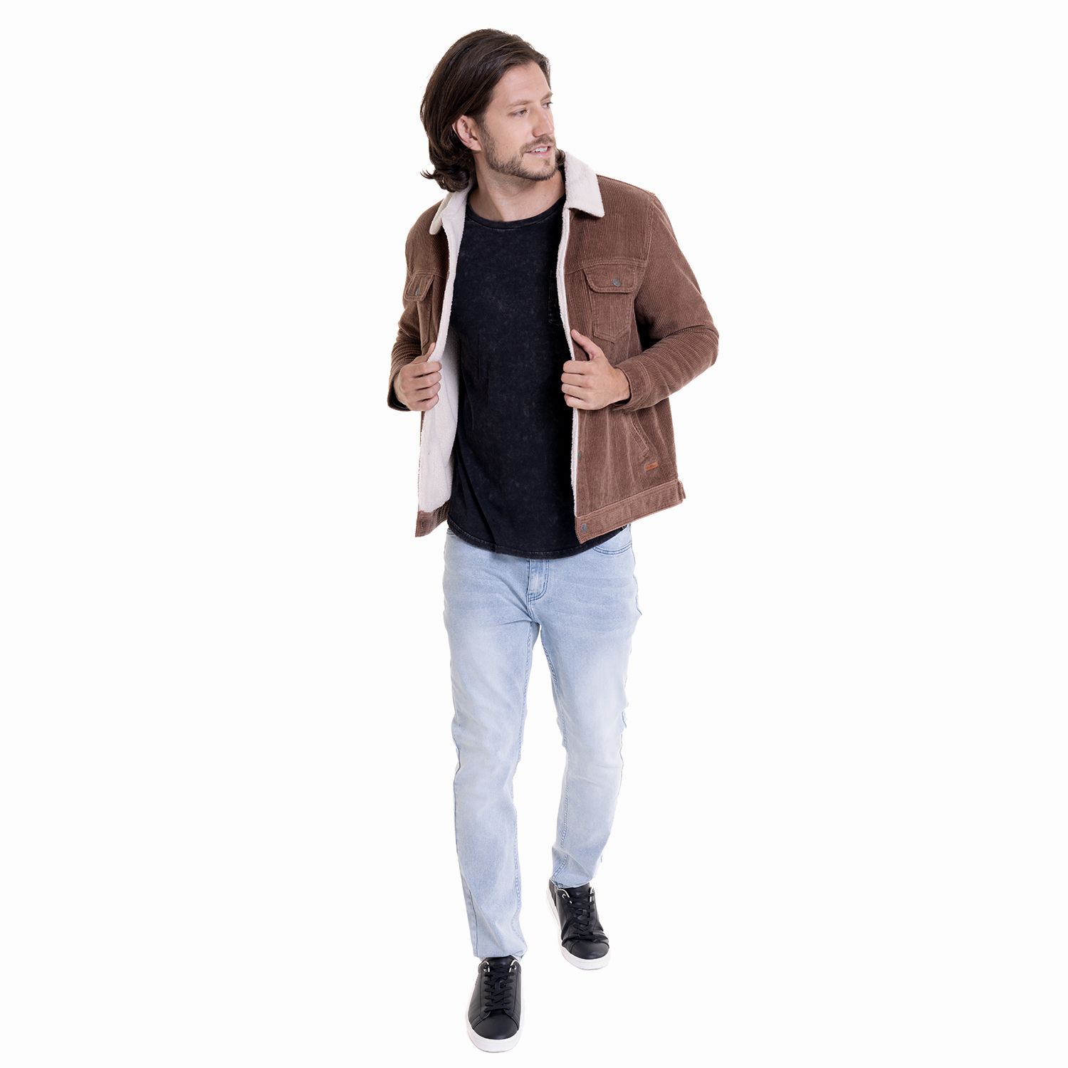 Chaqueta Cotelé Con Chiporro