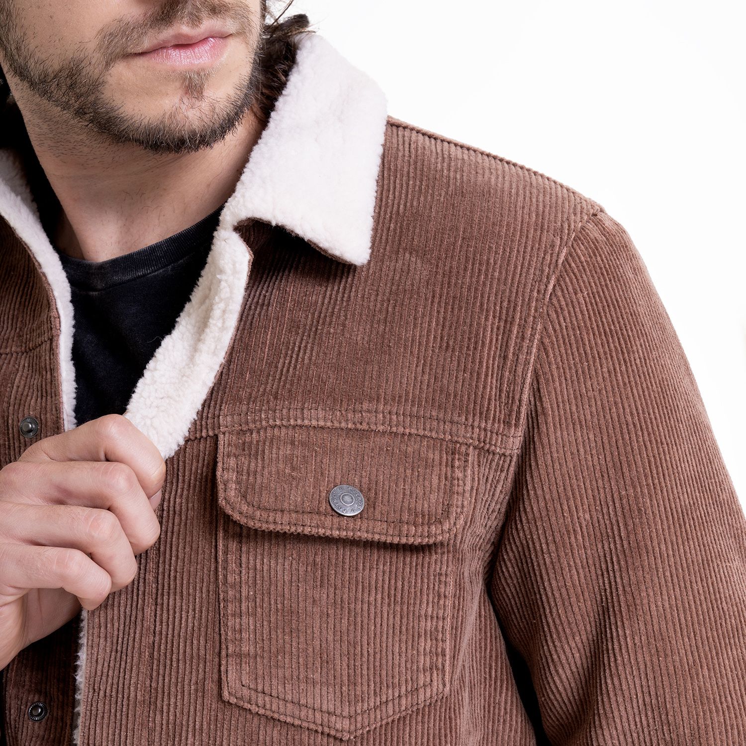 Chaqueta Cotelé Con Chiporro