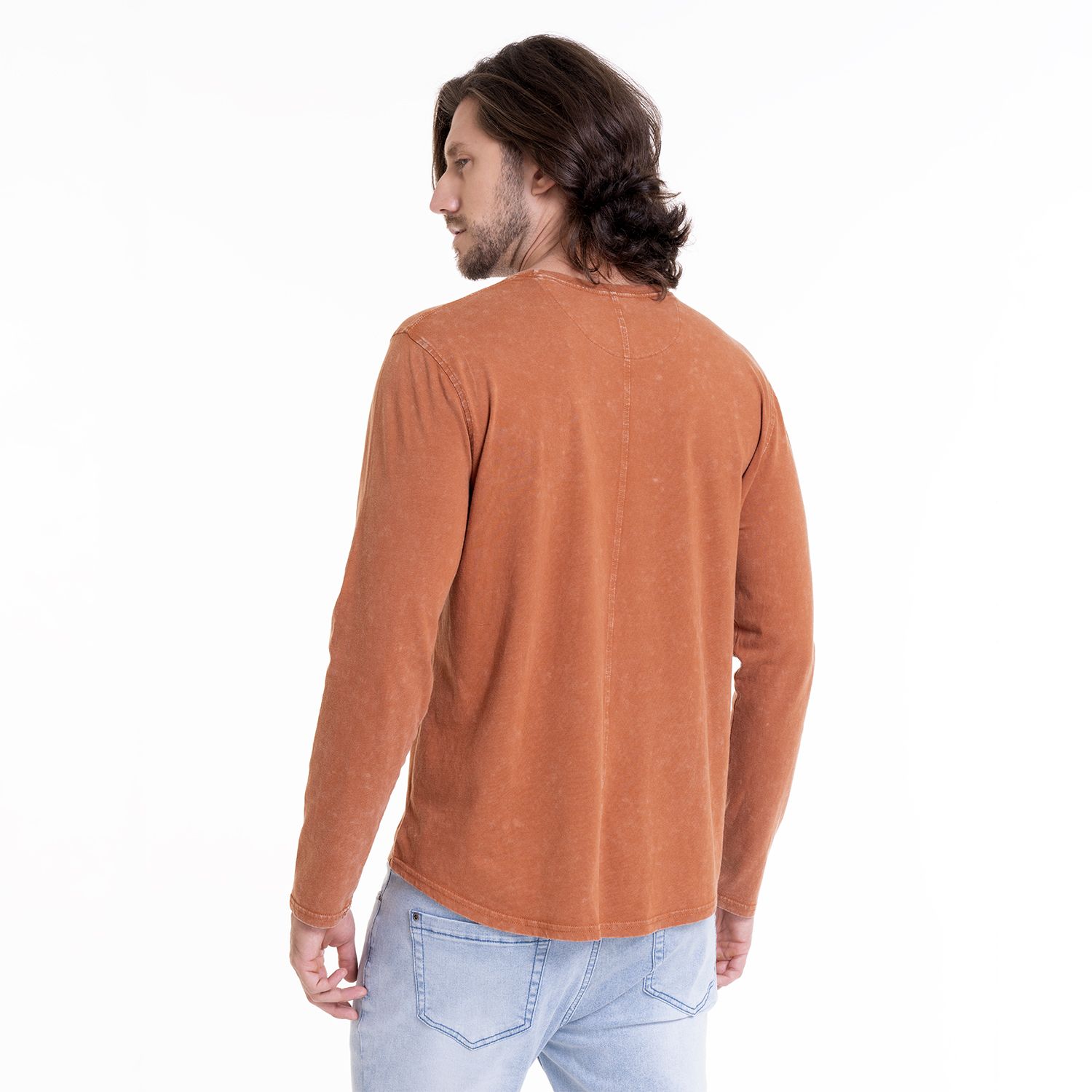 Polera Cuello Redondo Manga Larga