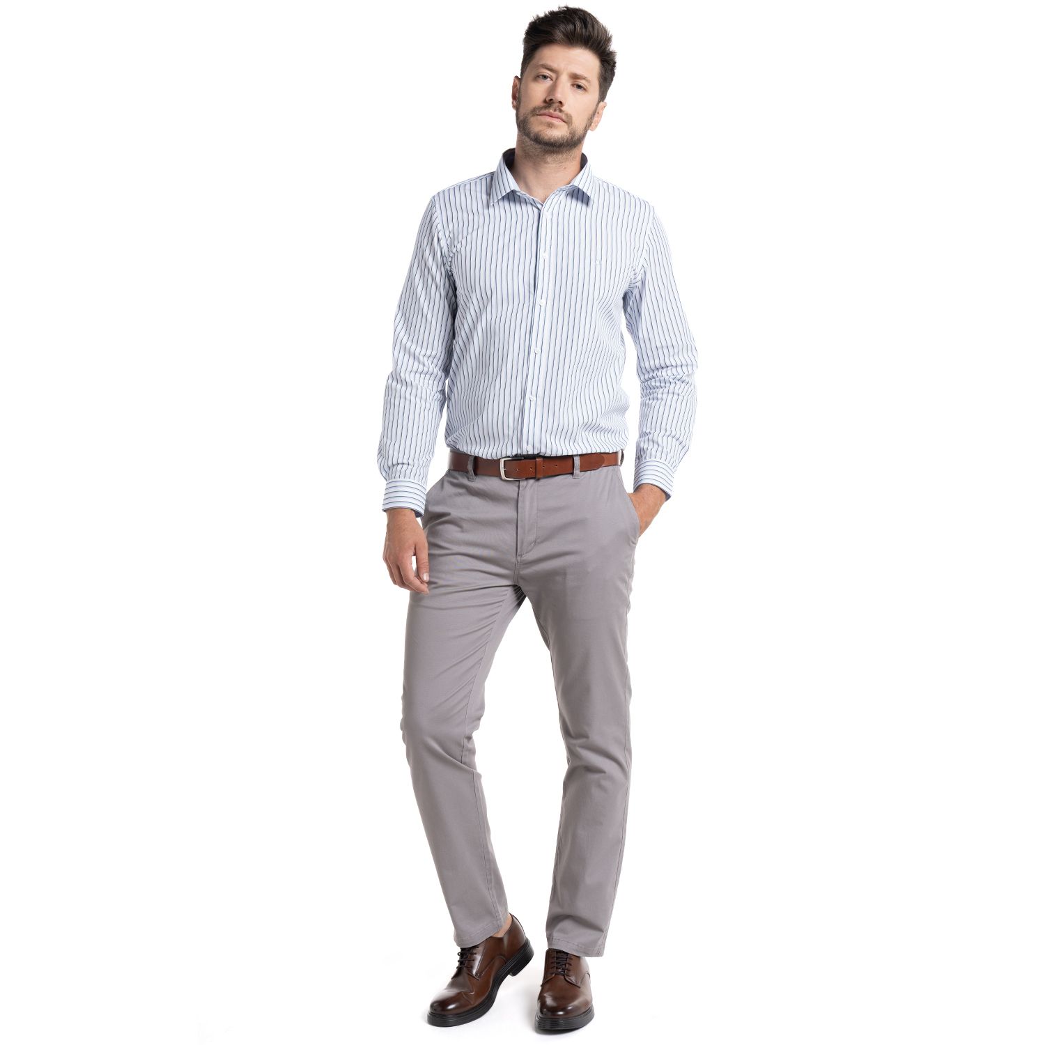 Camisa Trevira Listada Bilbao