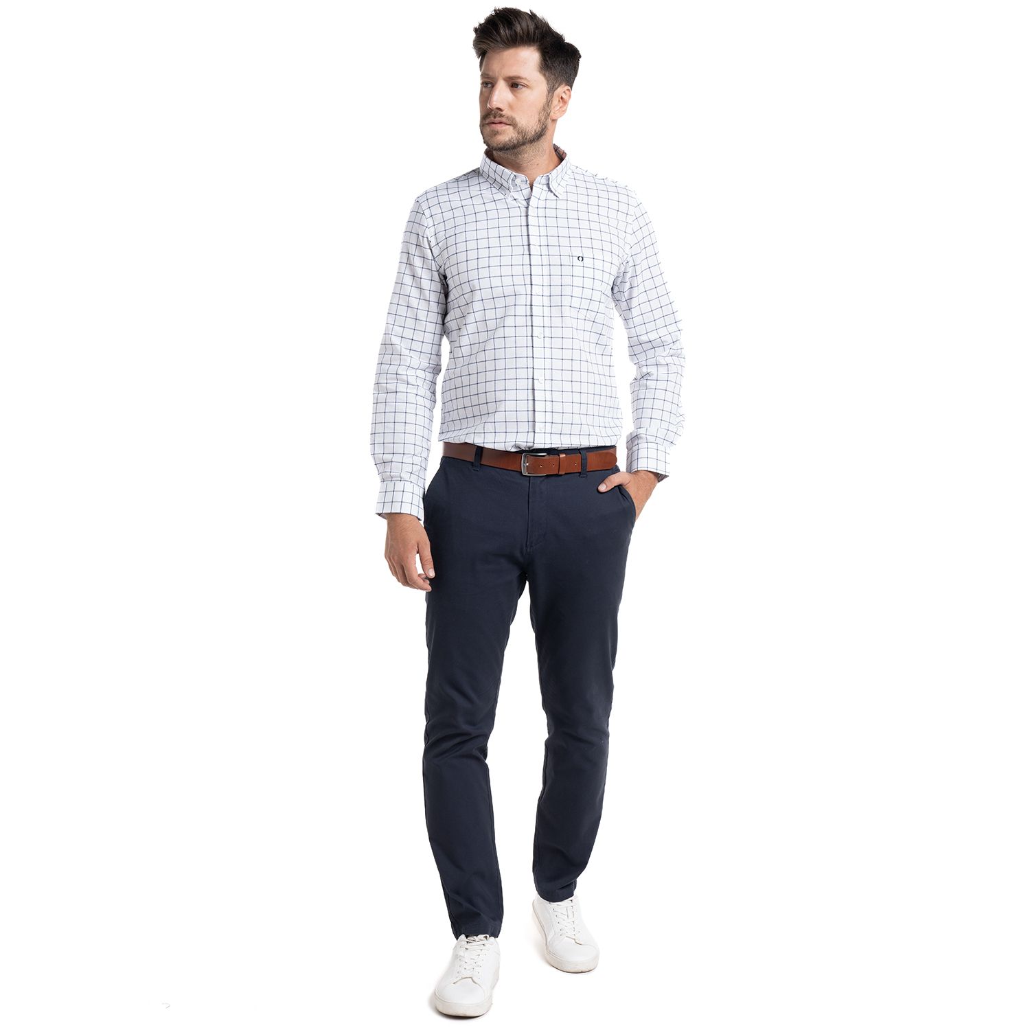 Camisa Oxford Cuadros Londres