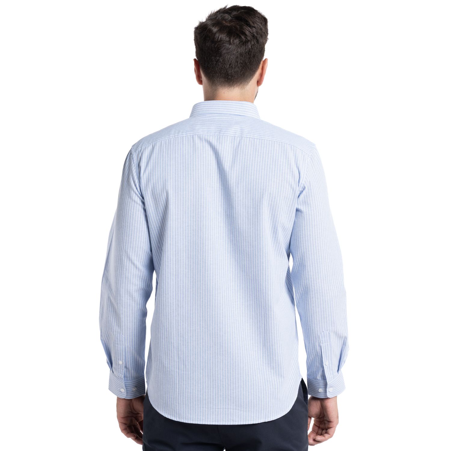 Camisa Oxford Listada Bergen