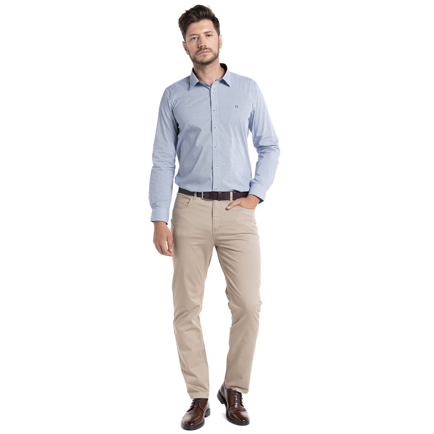 Camisa Trevira Estampada Sevilla