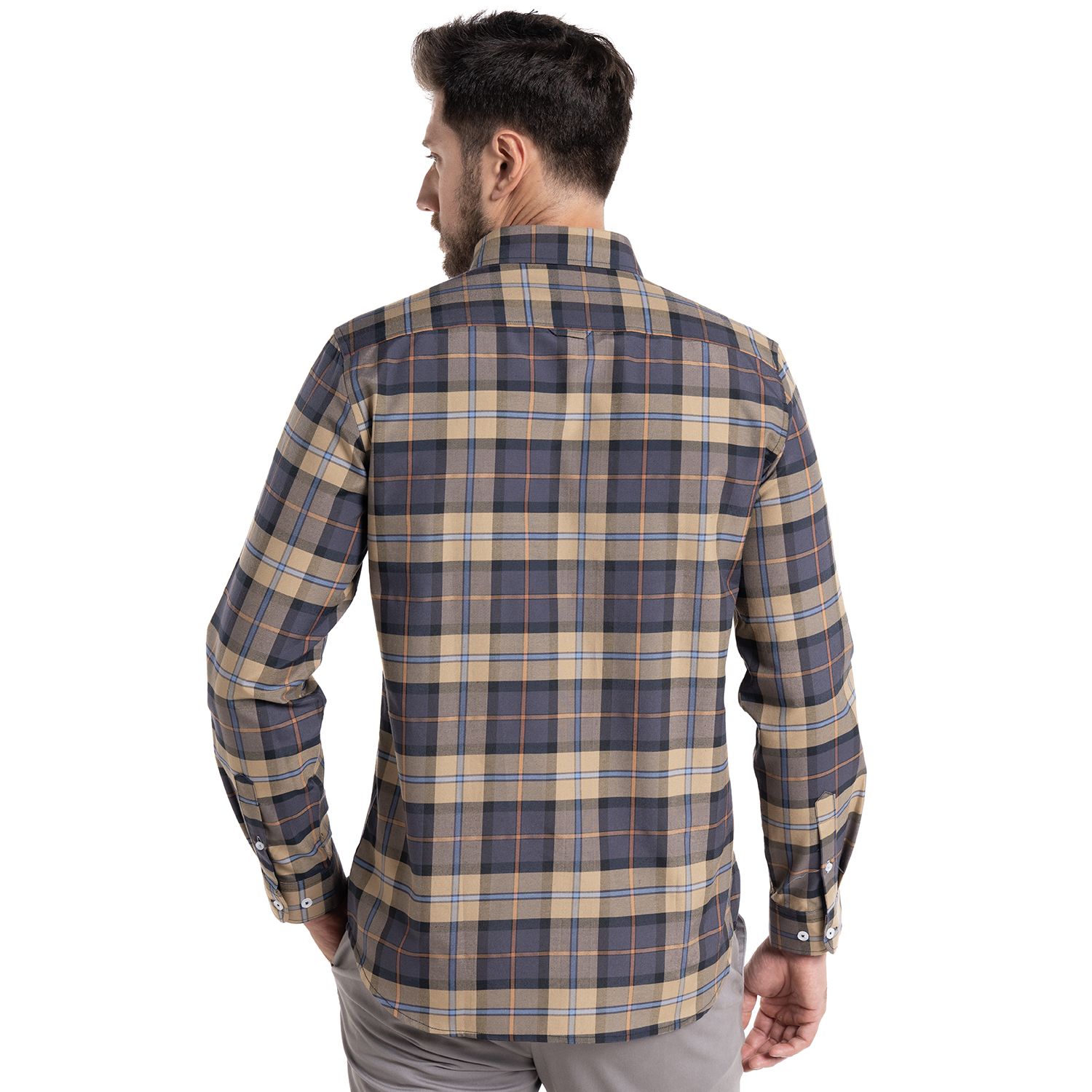 Camisa Oxford Cuadros León