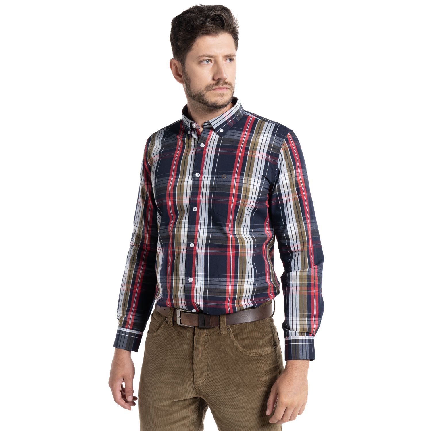 Camisa Trevira Cuadros Almería