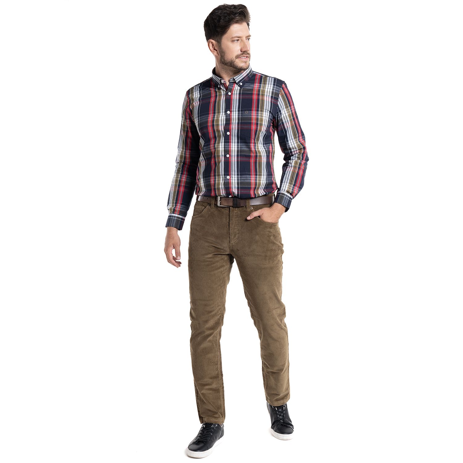 Camisa Trevira Cuadros Almería