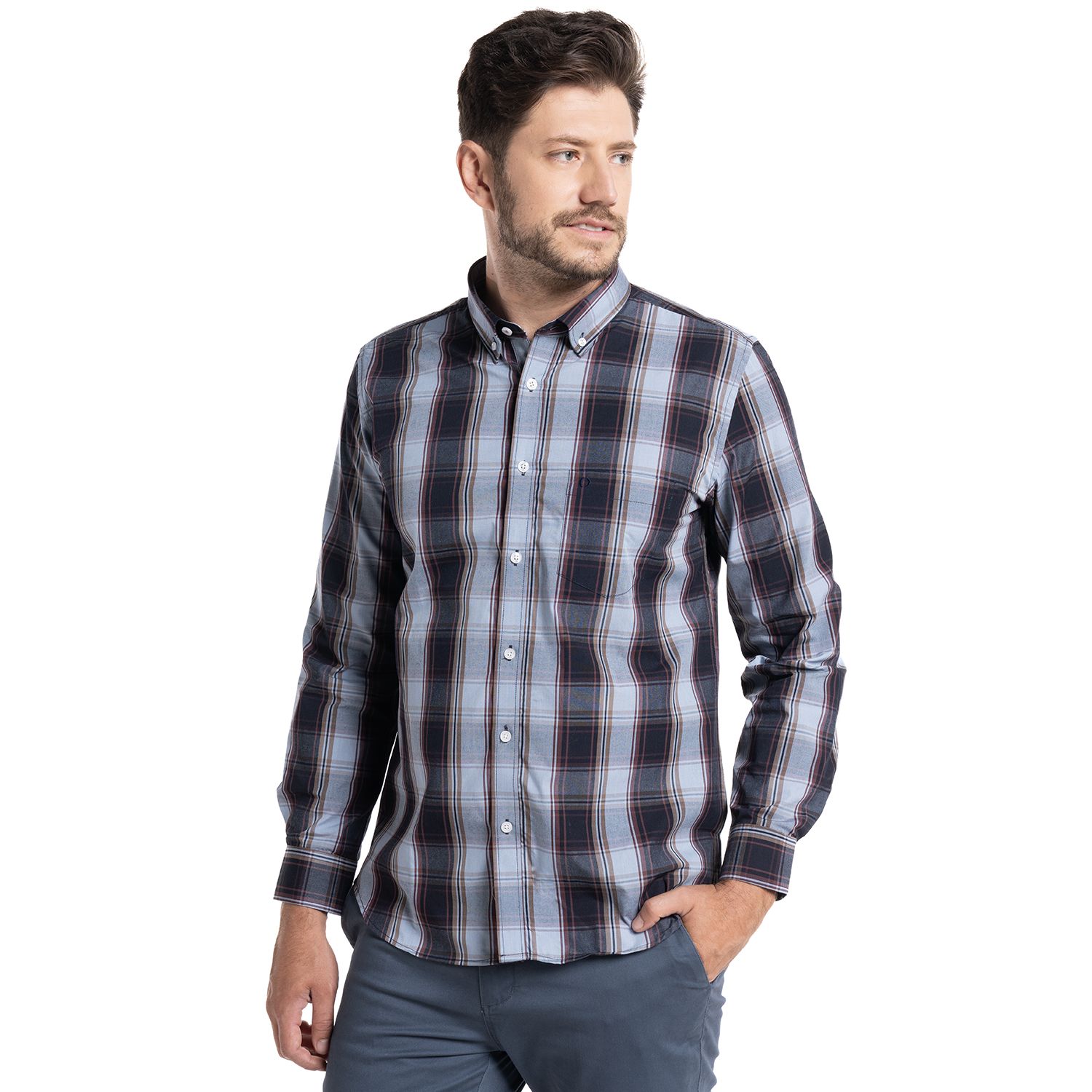 Camisa Trevira Cuadros Almería