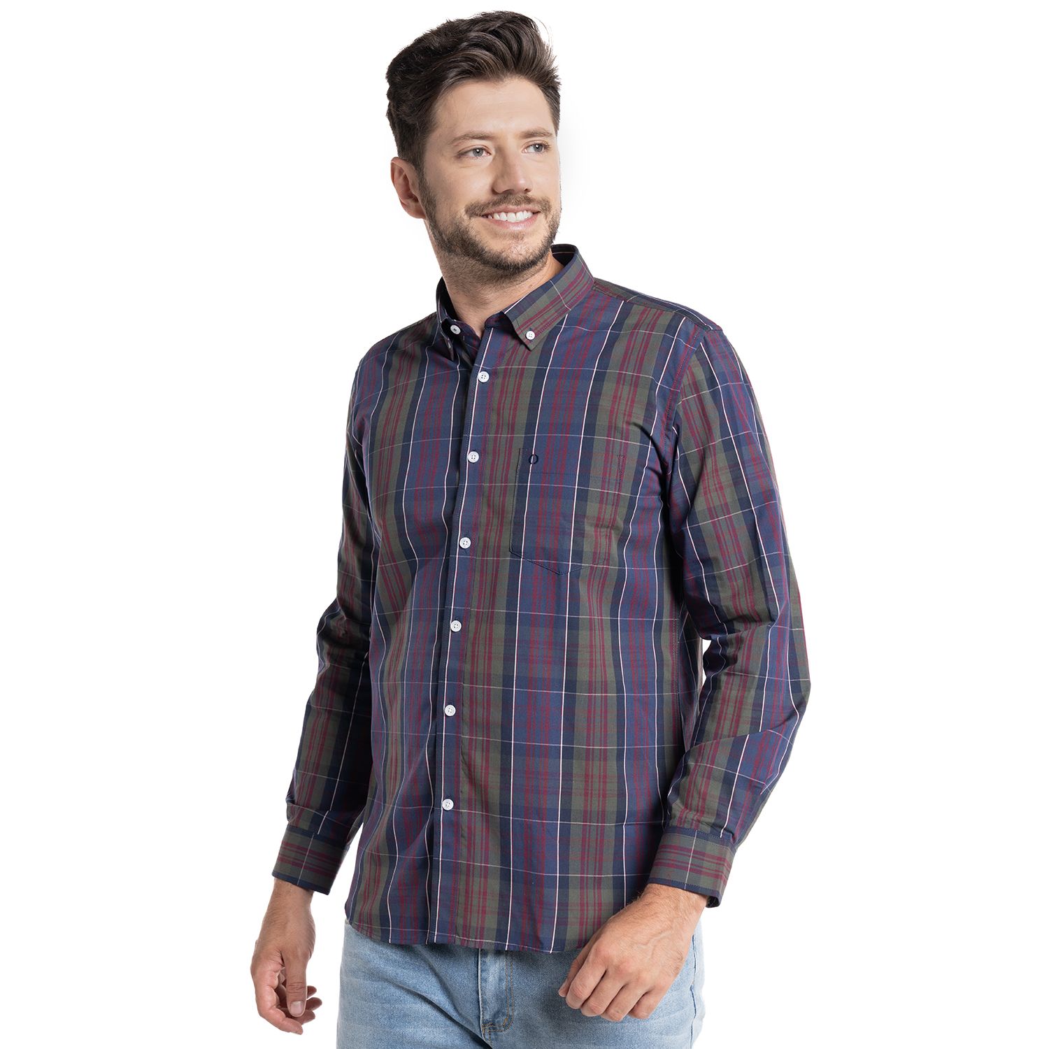 Camisa Trevira Cuadros Almería