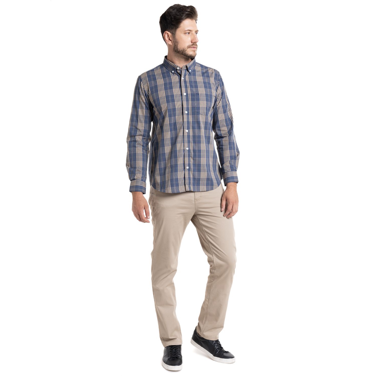 Camisa Trevira Cuadros Almería