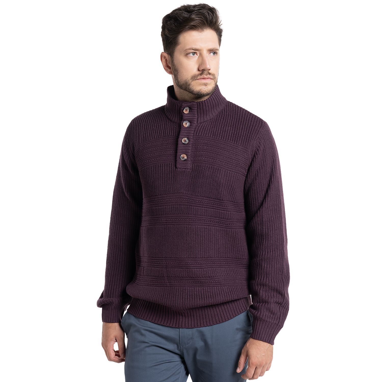 Sweater Half Button Girona