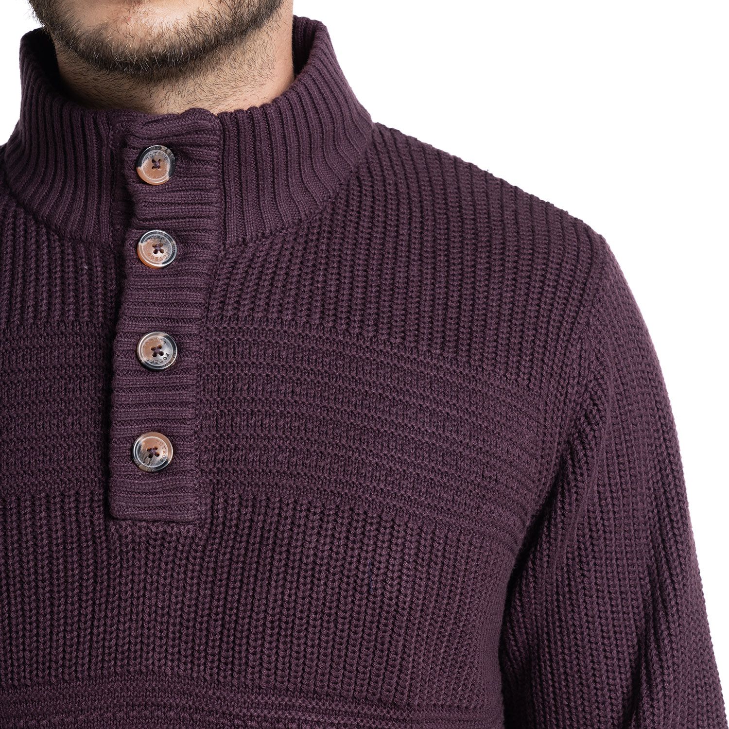 Sweater Half Button Girona