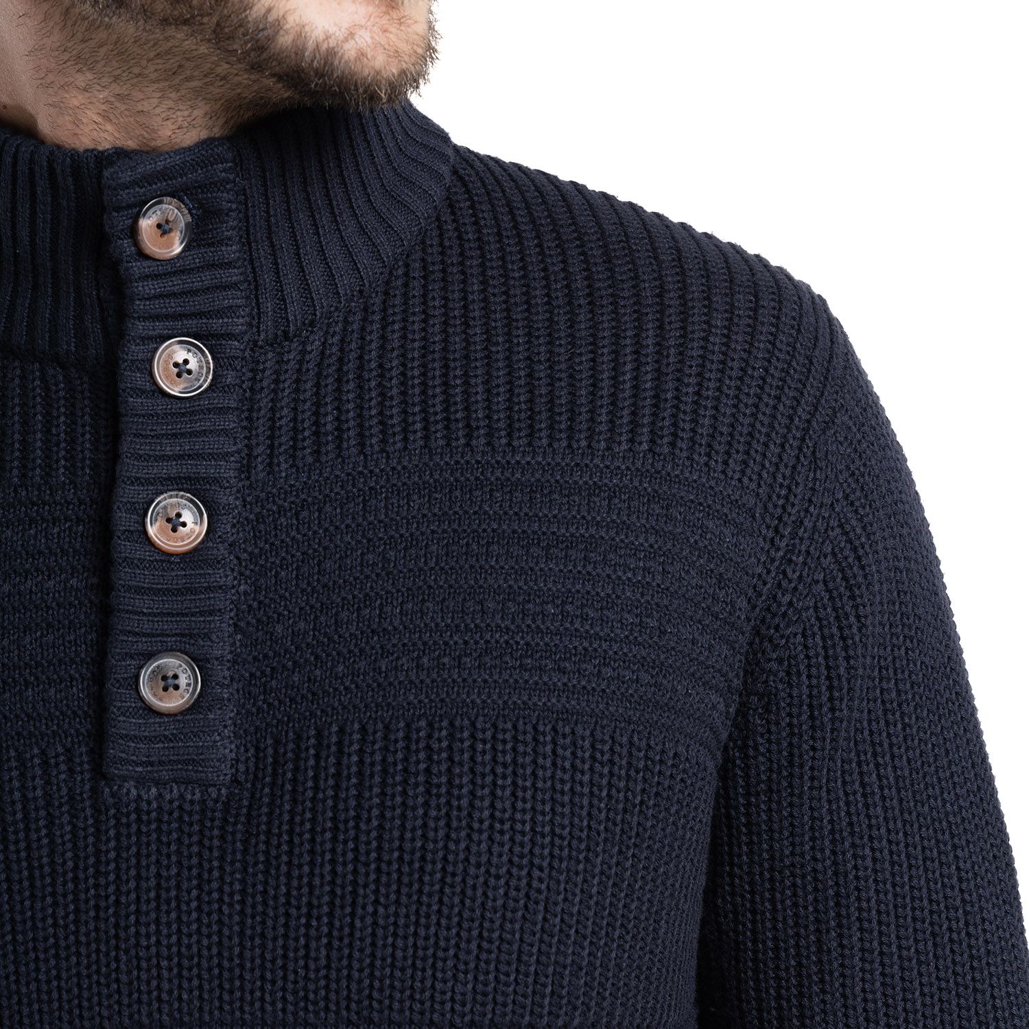 Sweater Half Button Girona