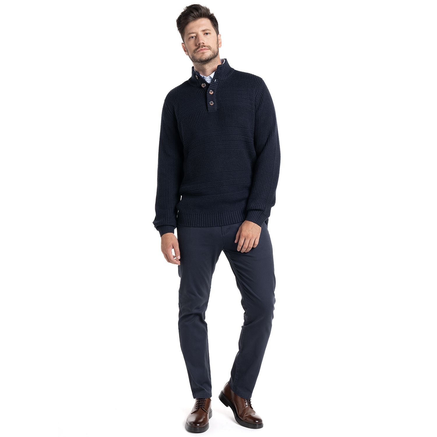 Sweater Half Button Girona