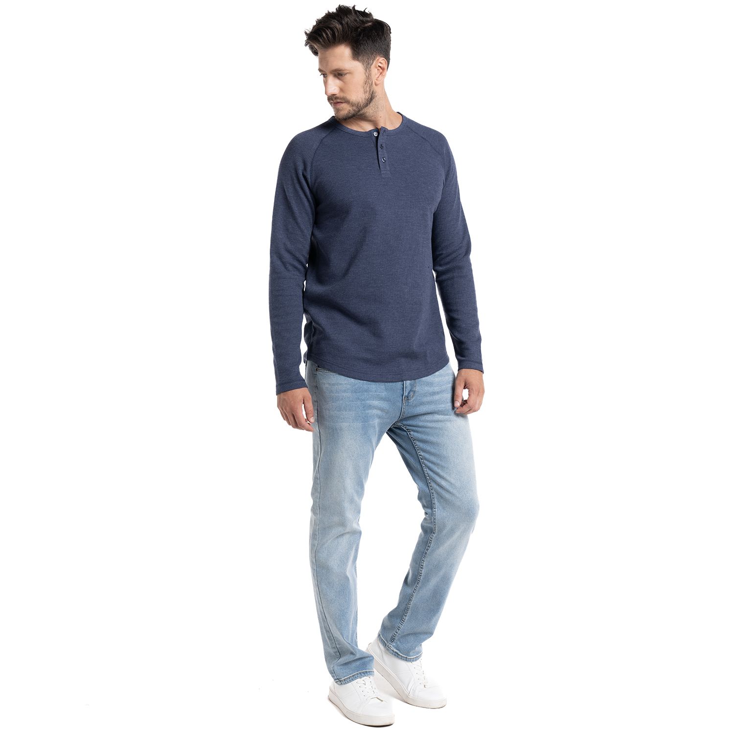 Polera Waffle Burgos