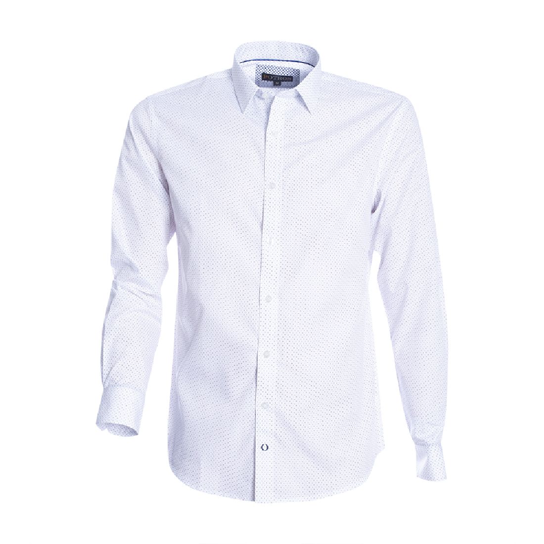 Camisa Trevira Estampada Slim Fit