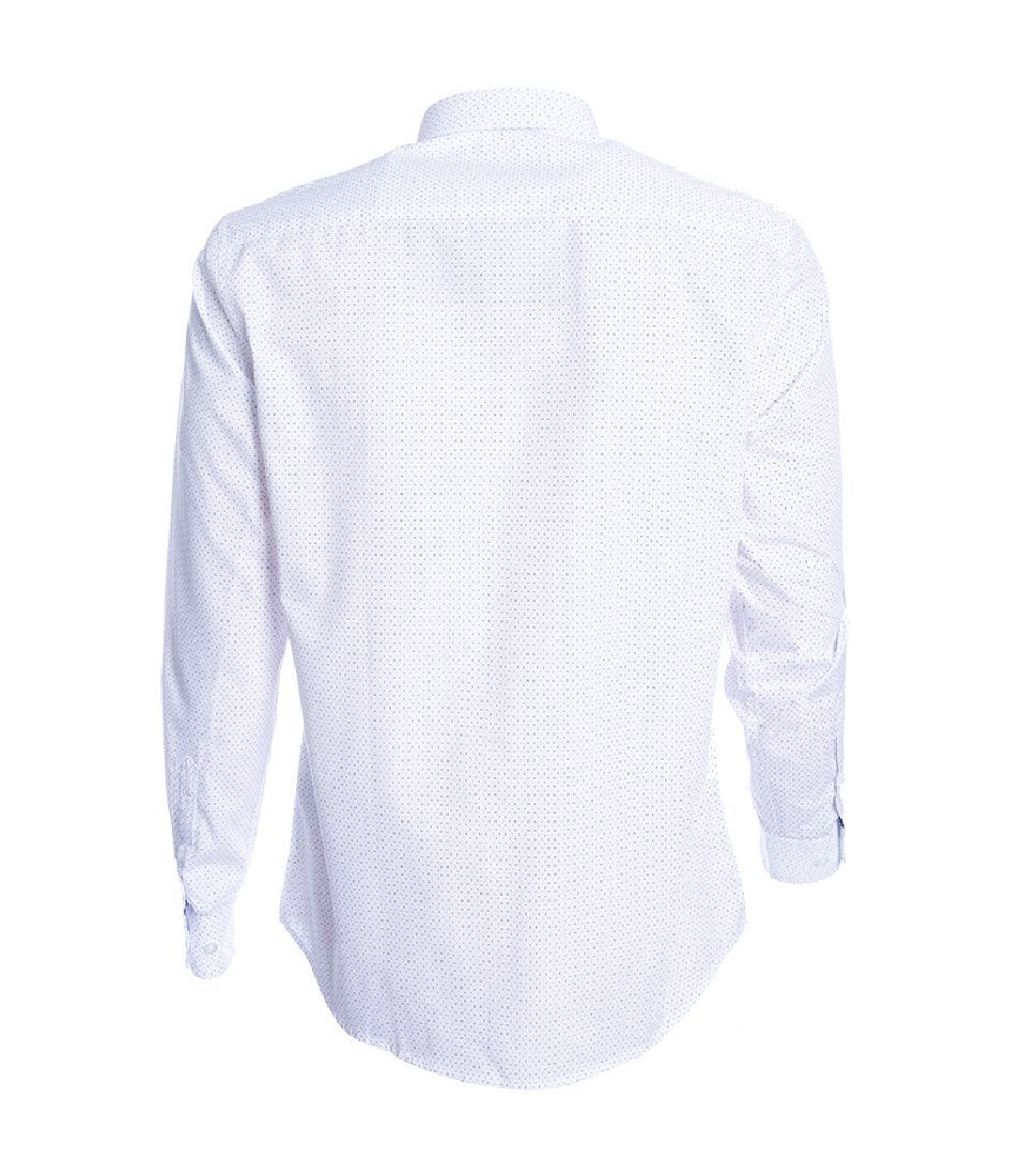 Camisa Trevira Estampada Slim Fit