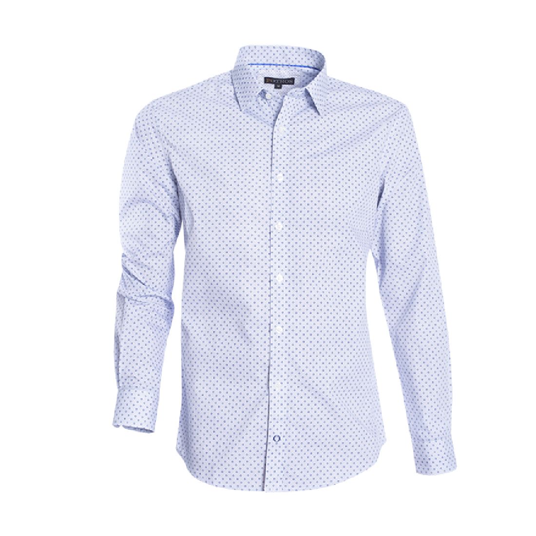 Camisa Trevira Estampada Slim Fit