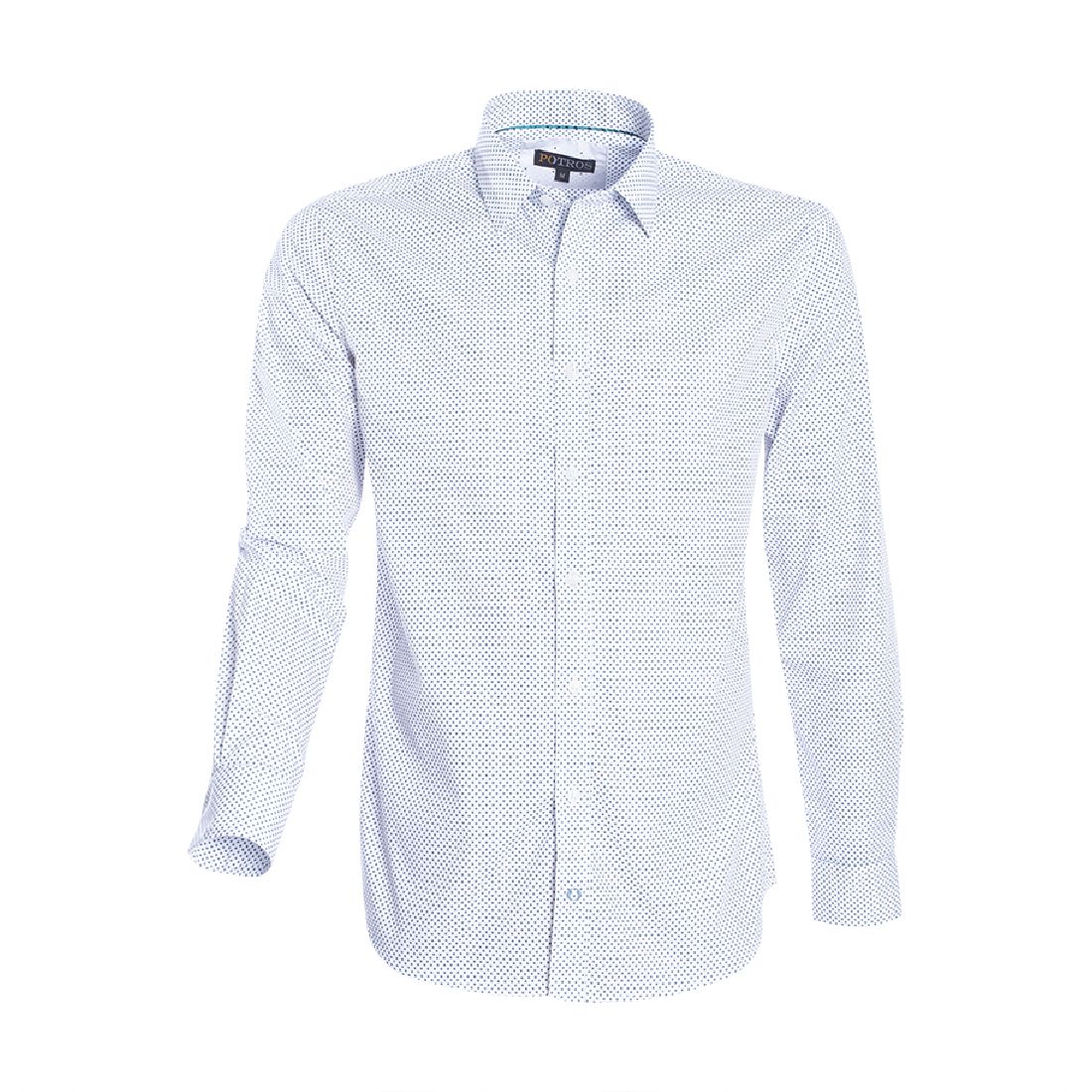 Camisa Trevira Estampada Slim Fit