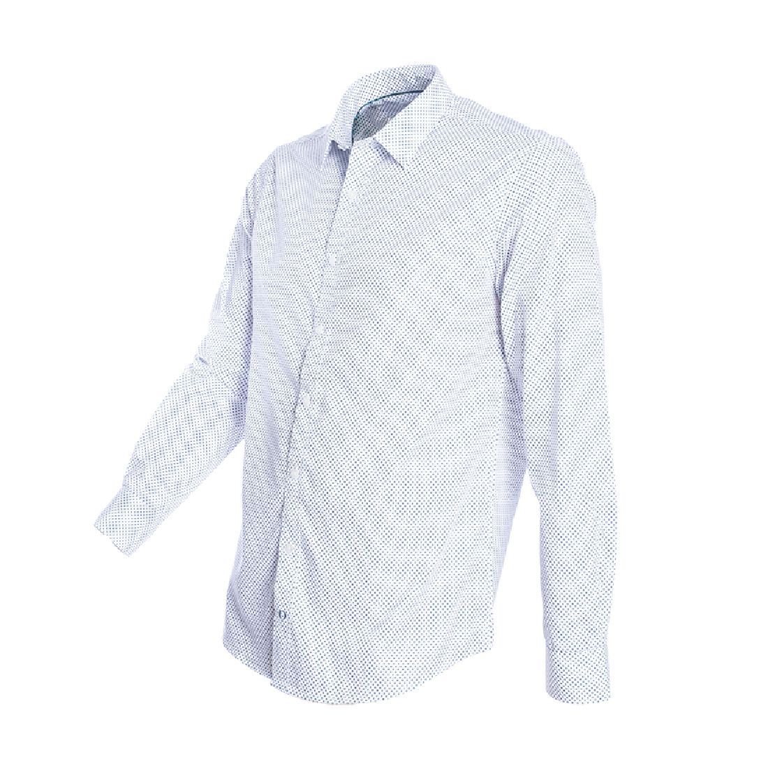 Camisa Trevira Estampada Slim Fit
