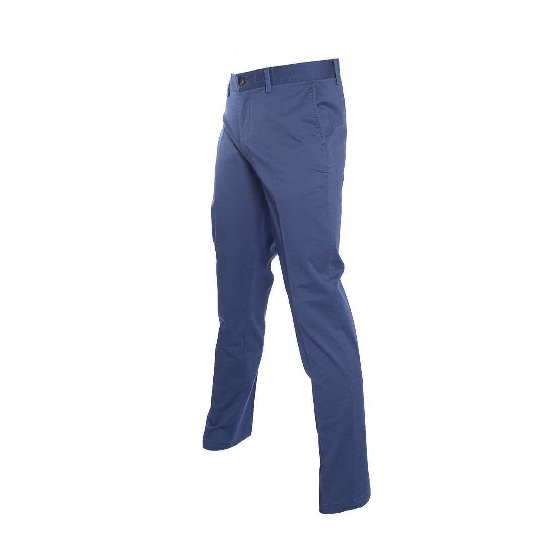 Pantalón Gabardina Spandex Frente Plano Slim Fit