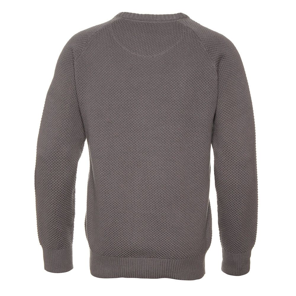 Sweater Cuello Redondo Con Cierre