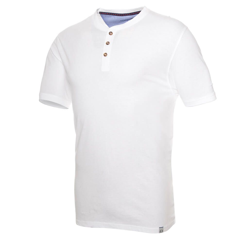 Polera Jersey Botónes En Cuello 