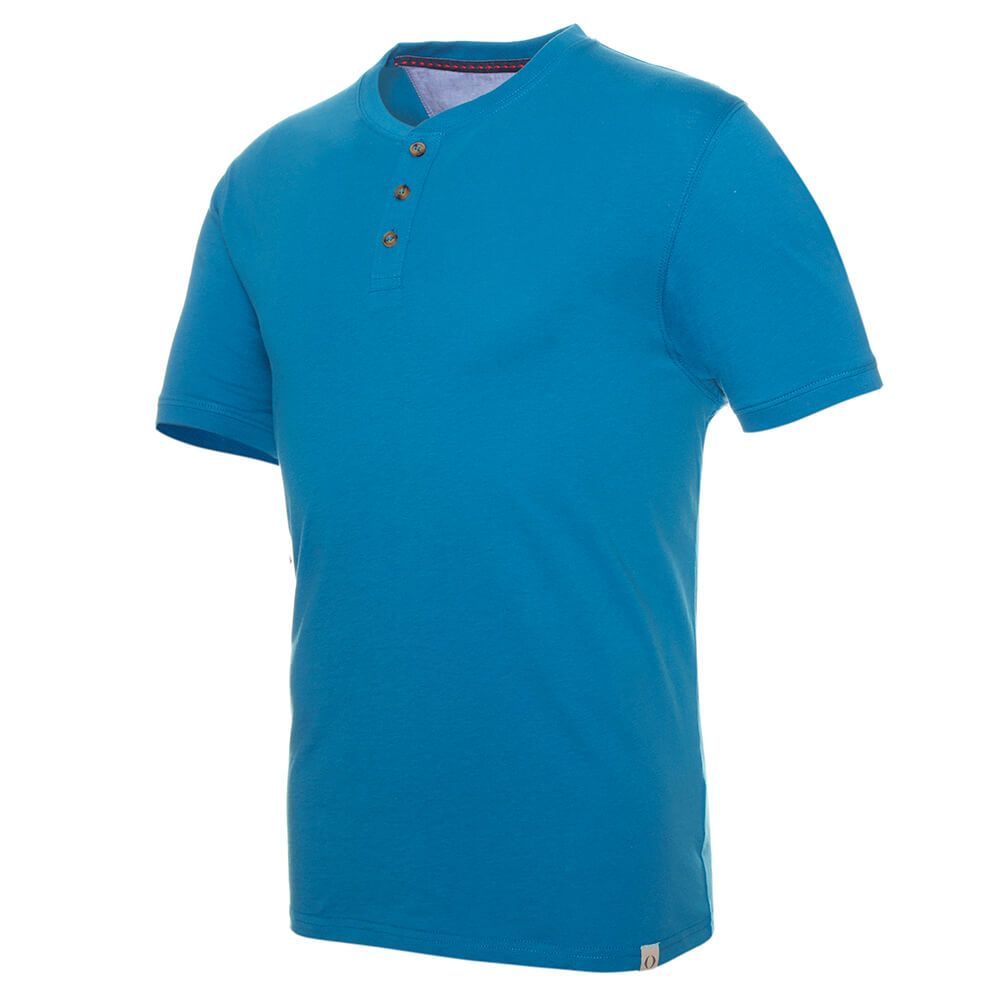 Polera Jersey Botónes En Cuello 