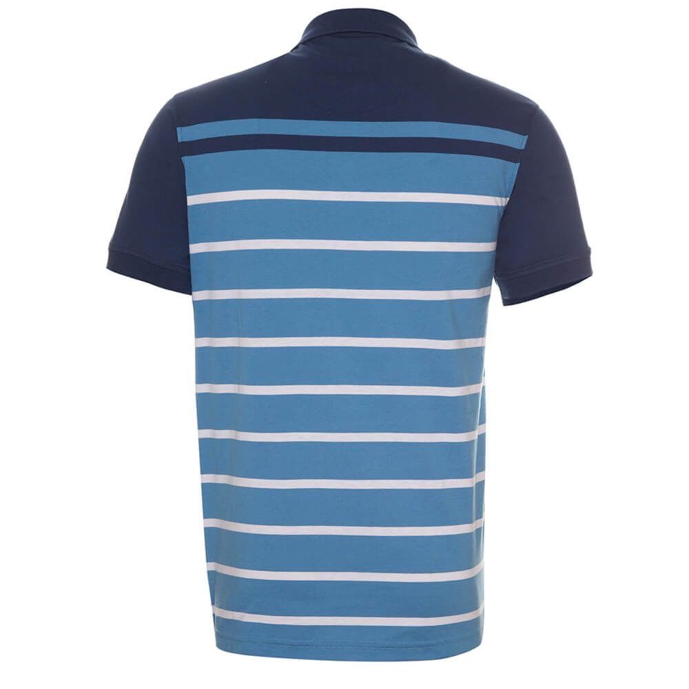 Polera Listada Cuello Camisero