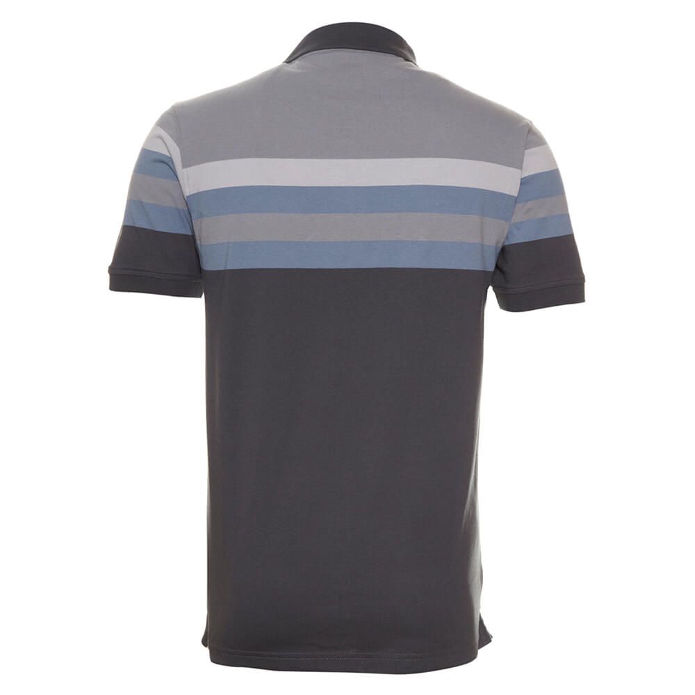Polera Listada Cuello Camisero