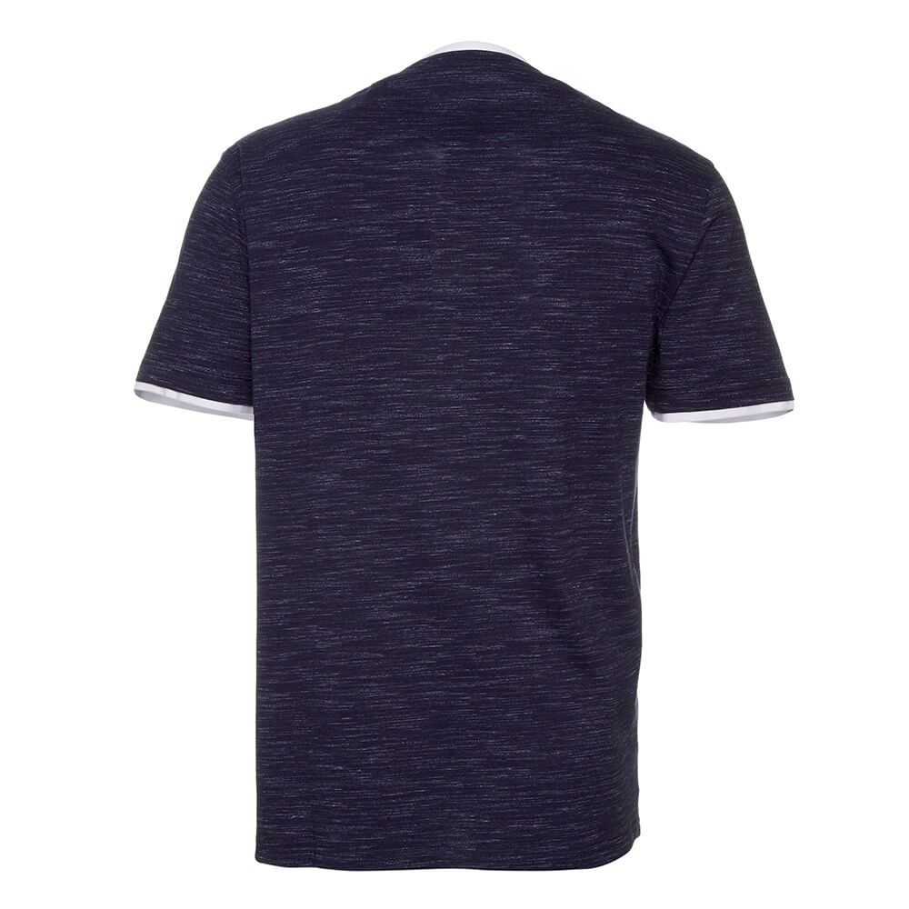 Polera Slub Con Botón