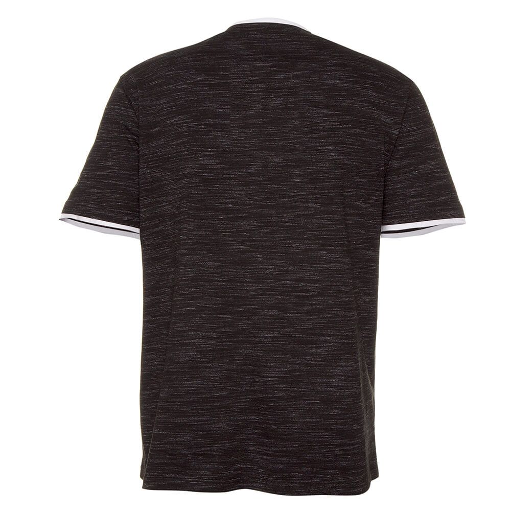 Polera Slub Con Botón