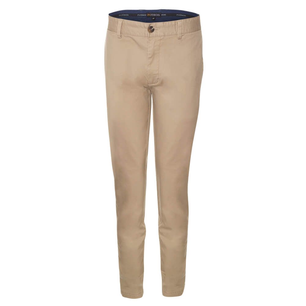 Pantalón Gabardina Spandex Frente Plano