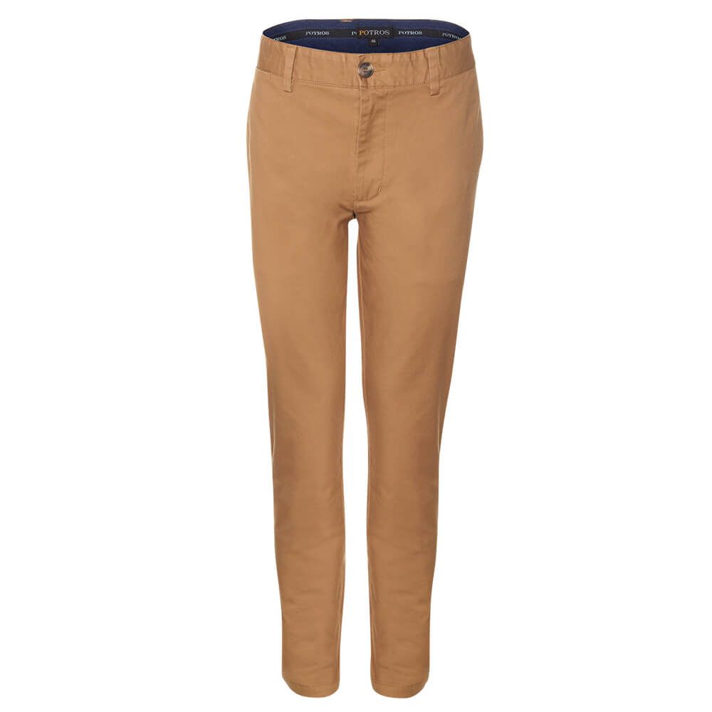 Pantalón Gabardina Spandex Frente Plano