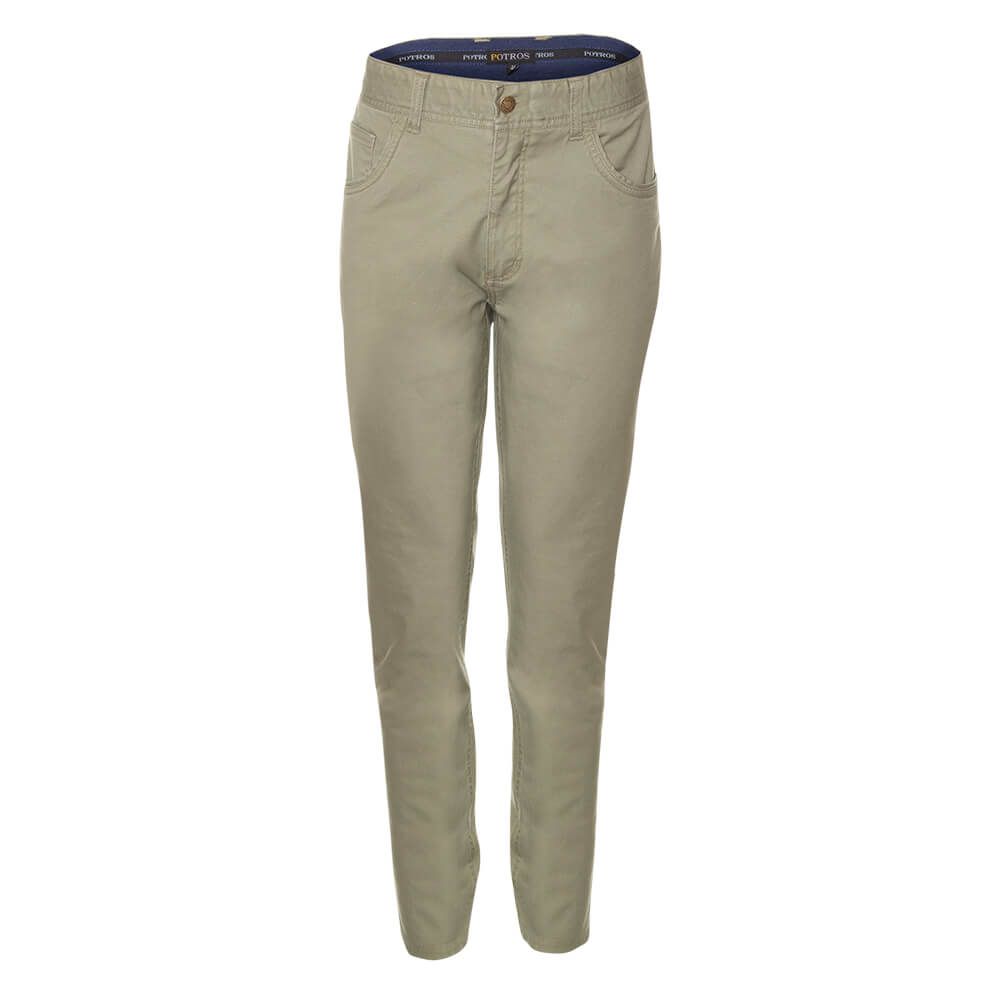 Pantalón Gabardina Spandex 5 Bolsillos 