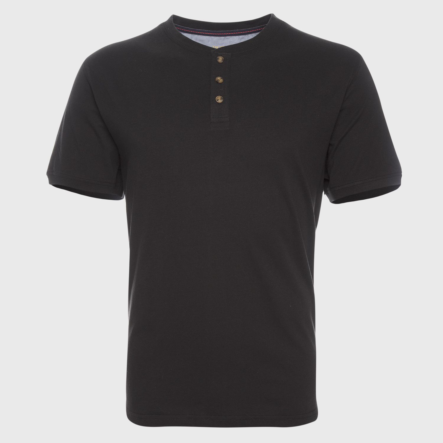 Polera Jersey Botones En Cuello 