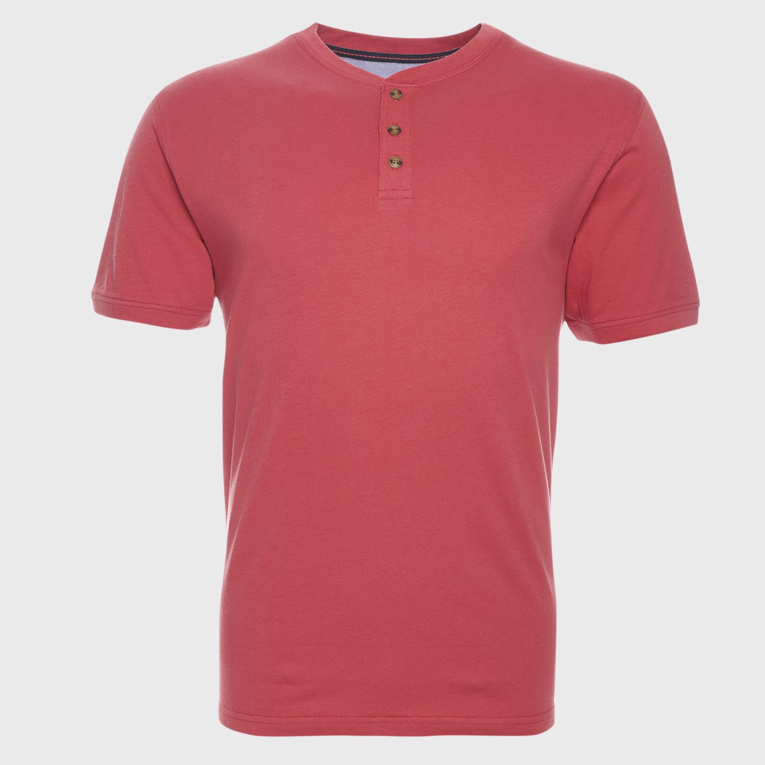 Polera Jersey Botones En Cuello 