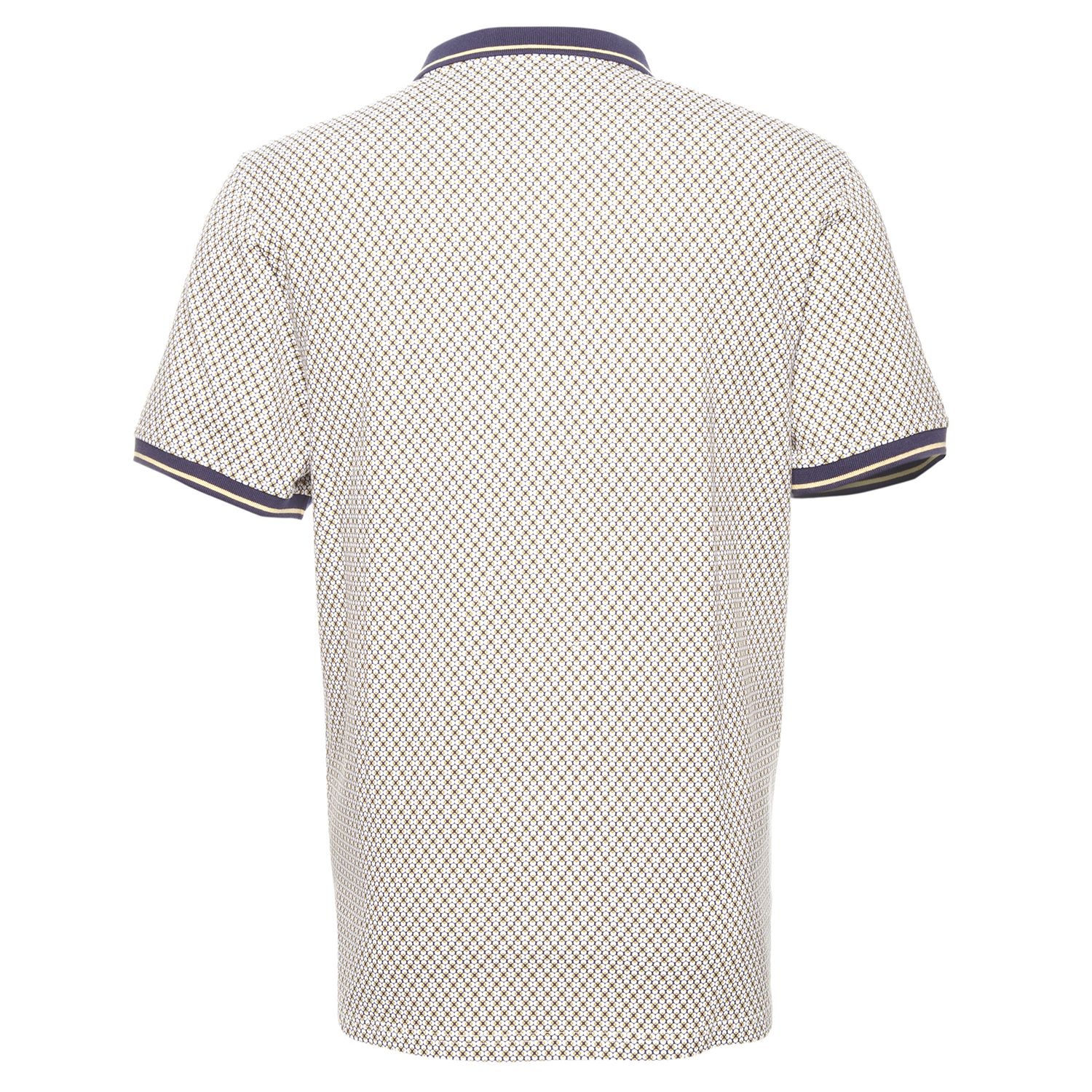 Polera Estampada Con Botones