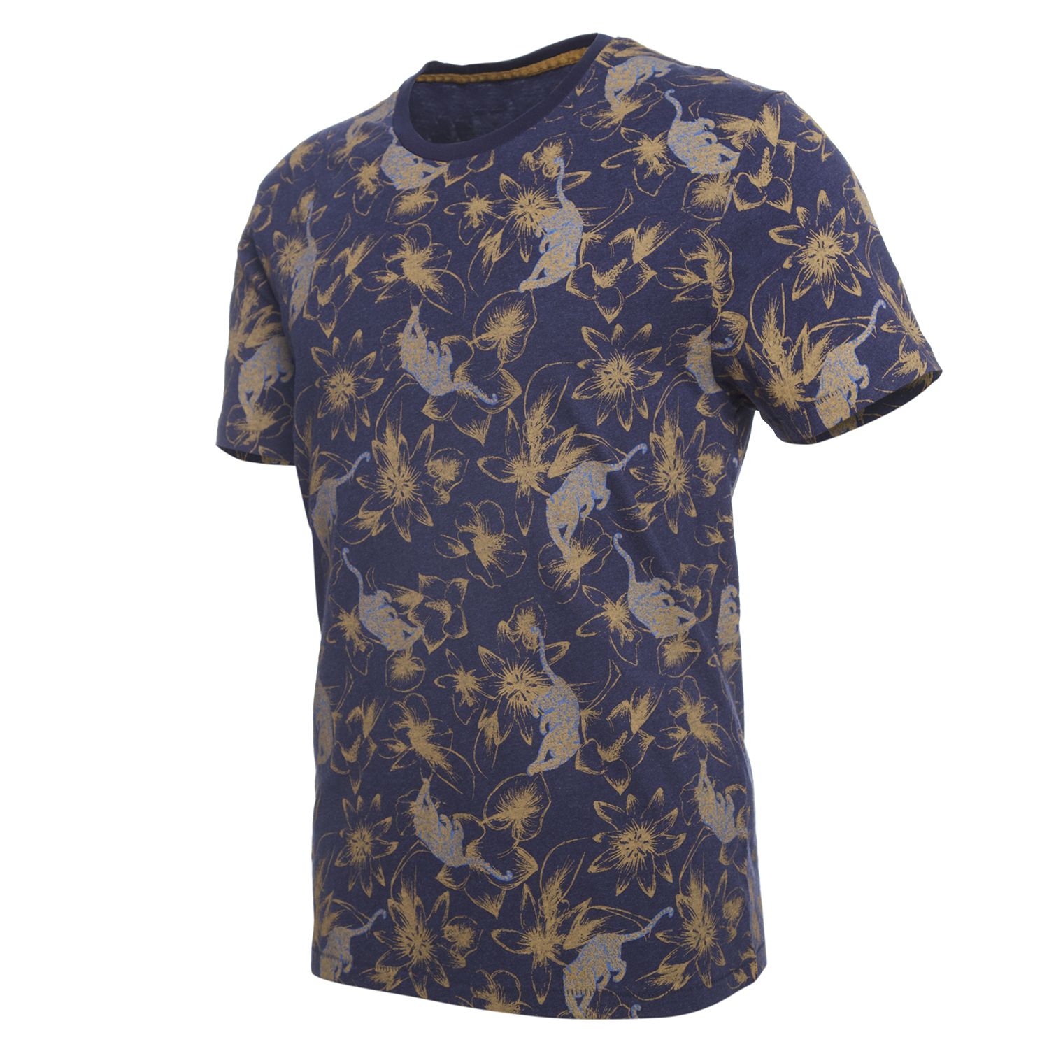 Polera Cuello Redondo Estampada