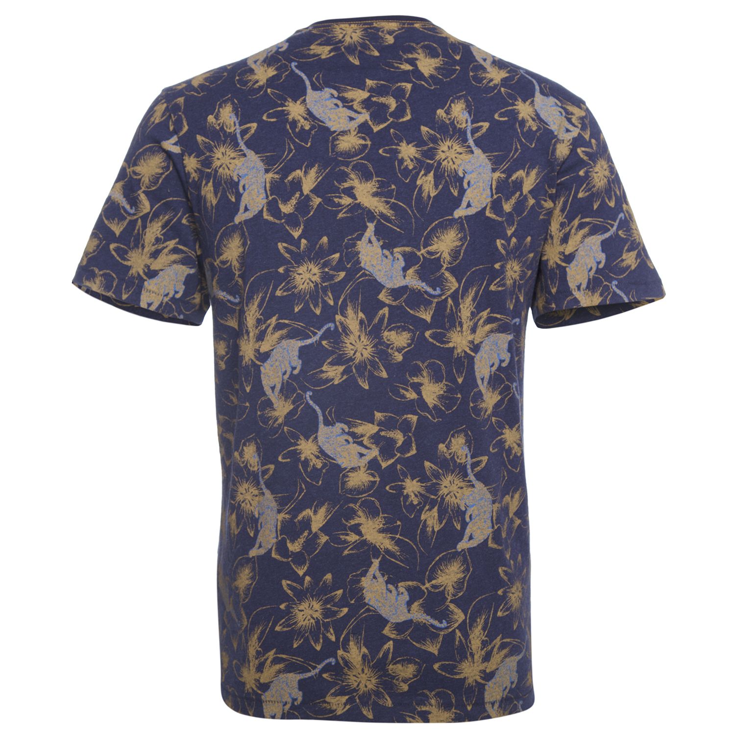 Polera Cuello Redondo Estampada
