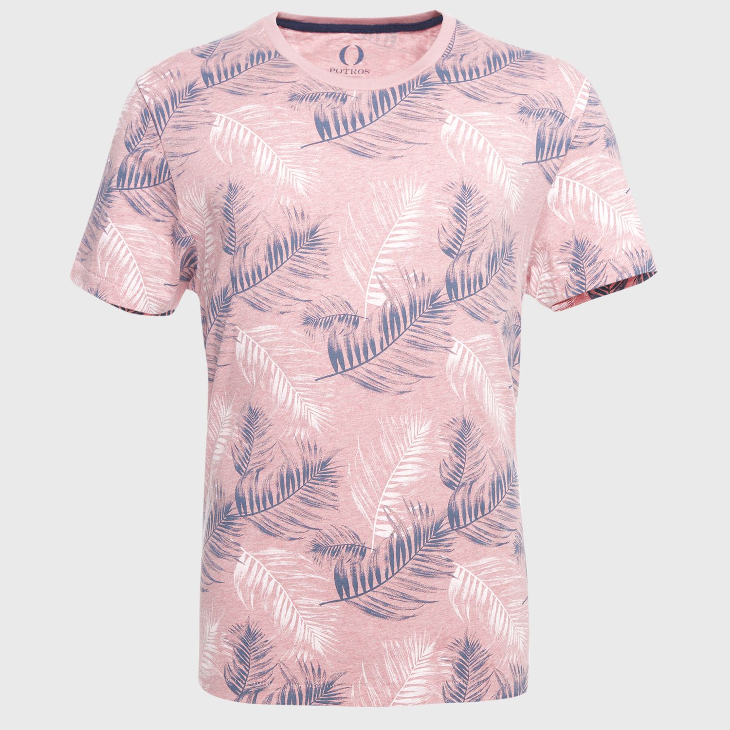 Polera Cuello Redondo Estampada