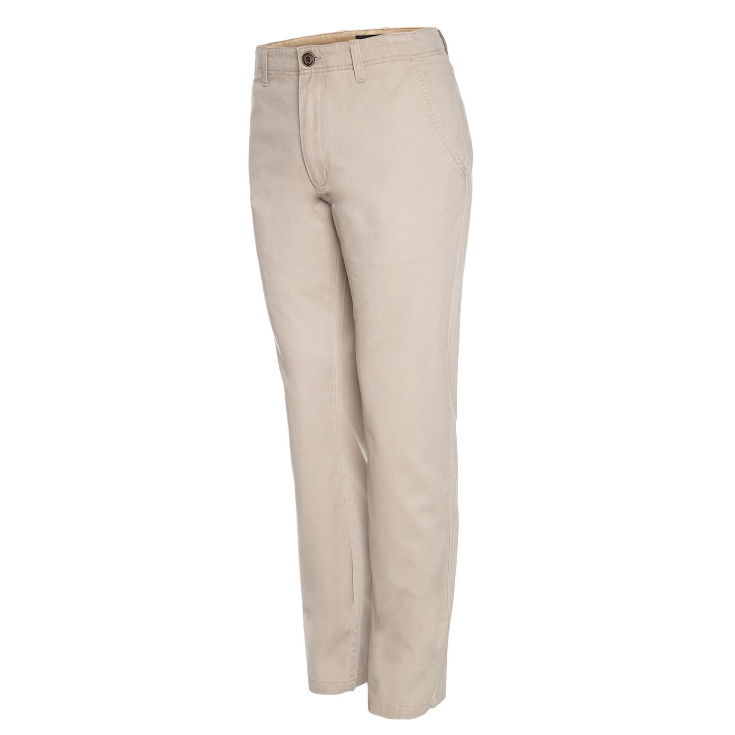 Pantalón Gabardina Frente Plano Regular Fit 