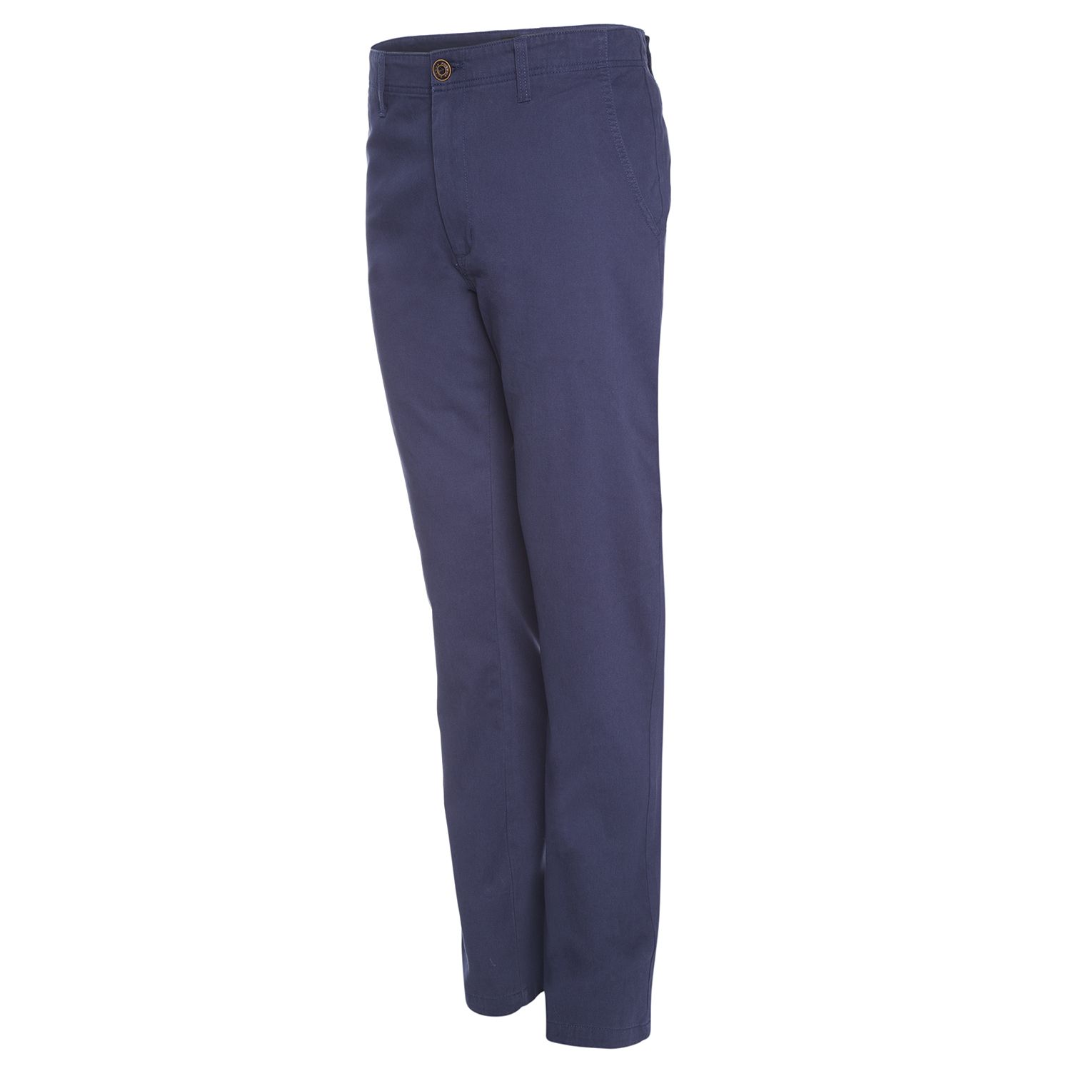 Pantalón Gabardina Frente Plano Regular Fit 