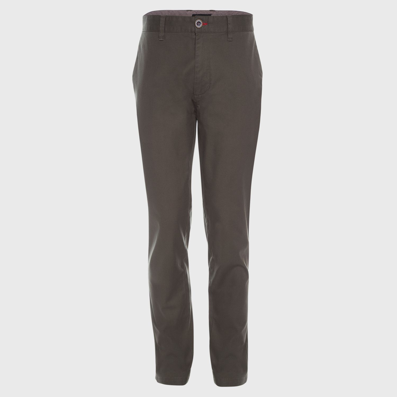 Pantalón Gabardina Spandex Frente Plano Slim Fit 