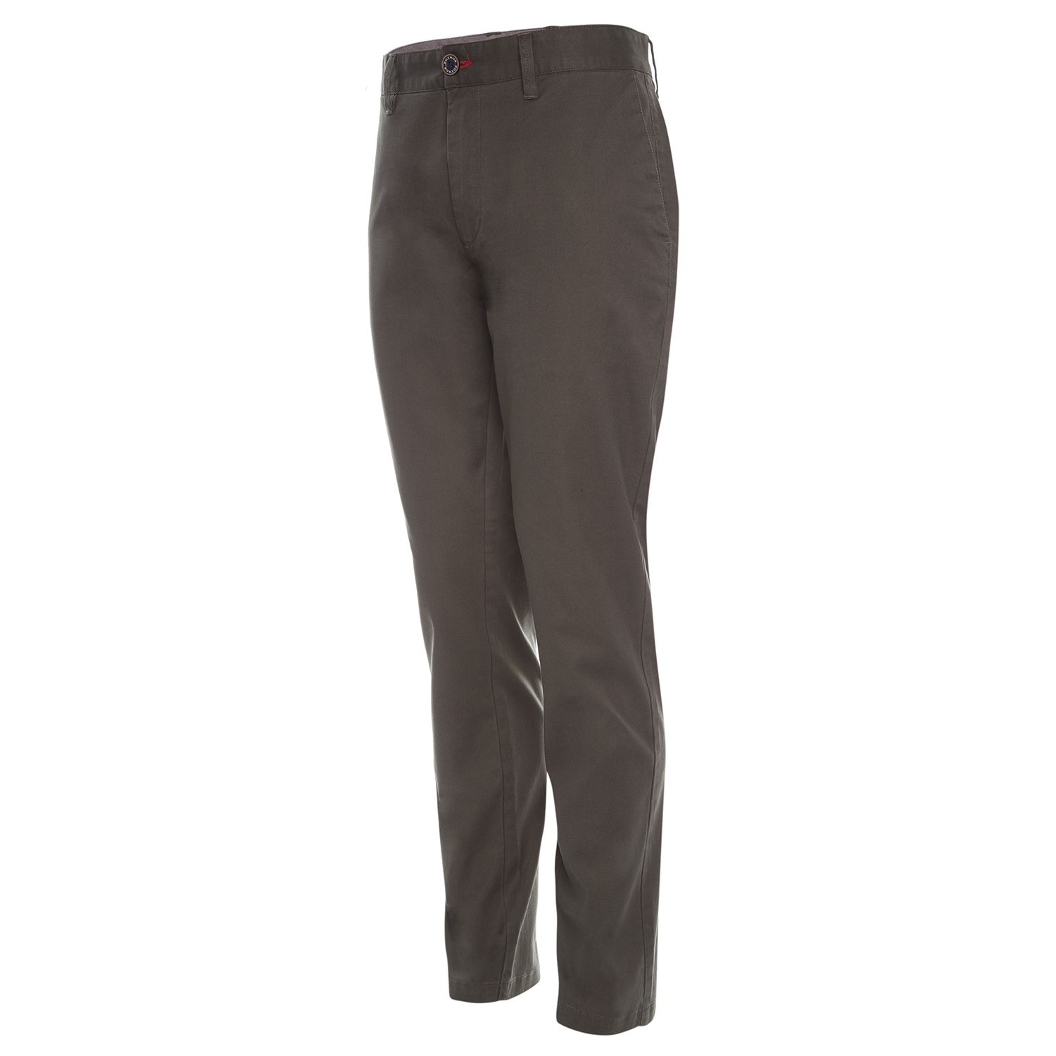 Pantalón Gabardina Spandex Frente Plano Slim Fit 
