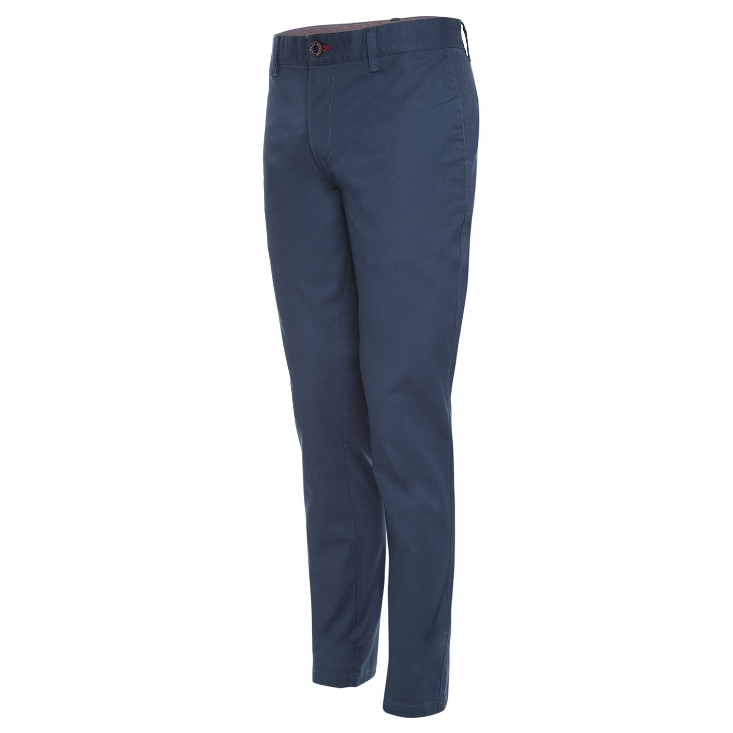 Pantalón Gabardina Spandex Frente Plano Slim Fit 
