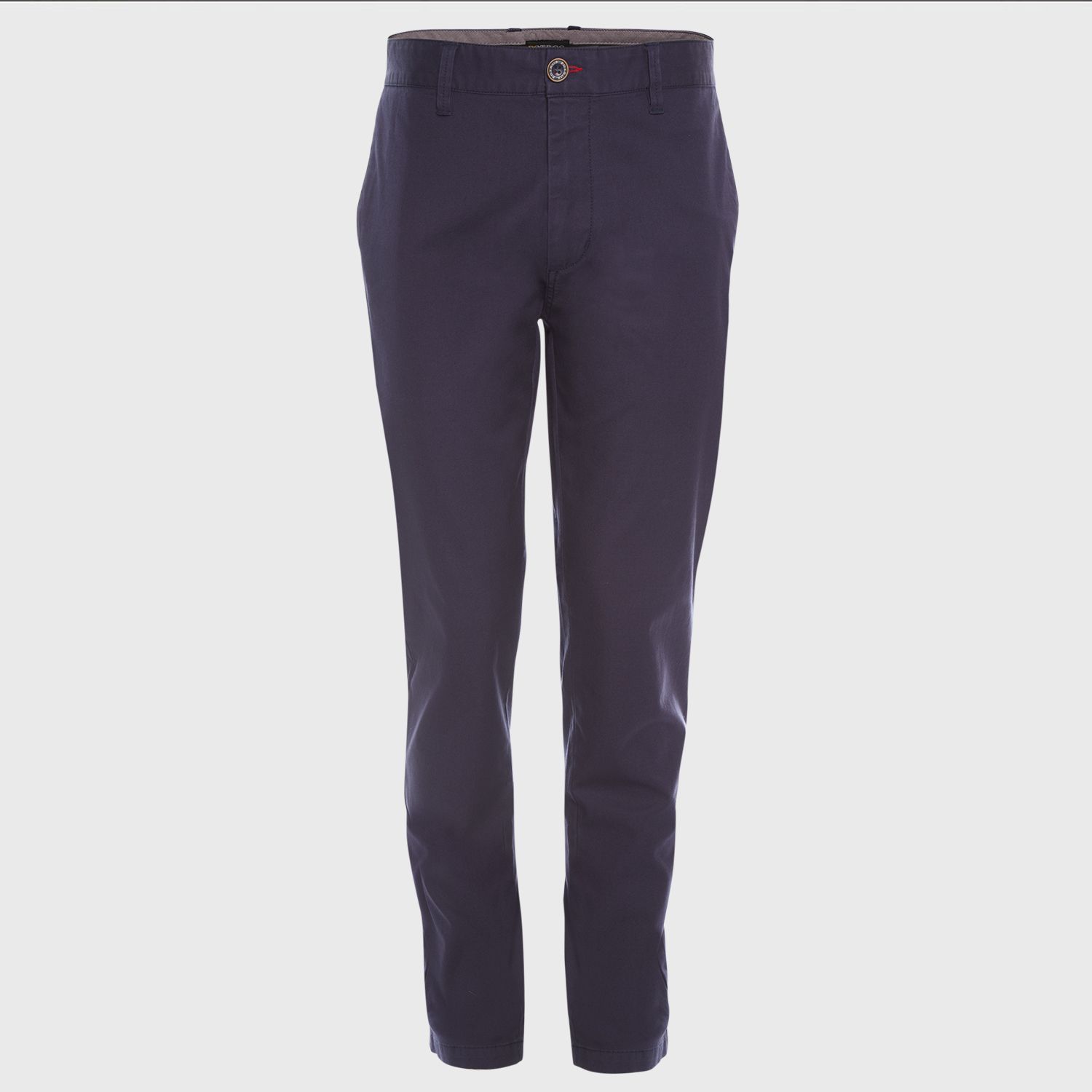 Pantalón Gabardina Spandex Frente Plano Slim Fit 