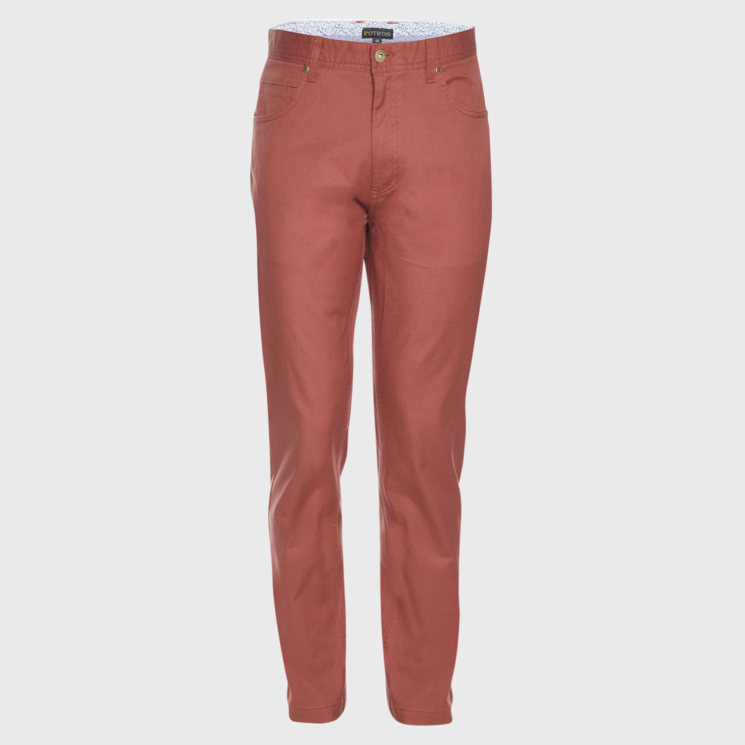 Pantalón Gabardina Spandex 5 Bolsillos Slim Fit 