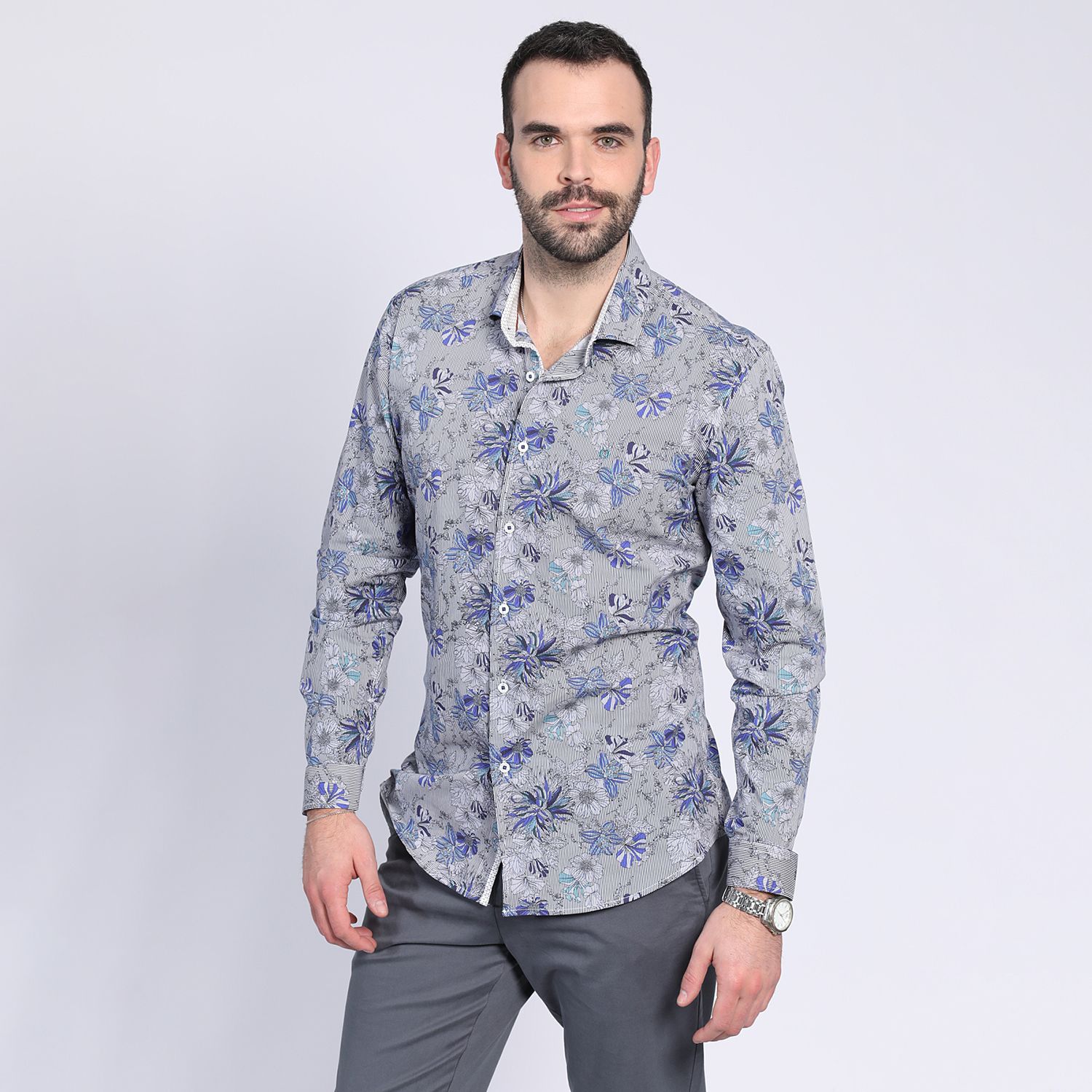 Camisa Estampada Spandex 